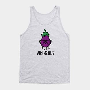 Aubergine (eggplant) + genius  =  Aubergenius Tank Top